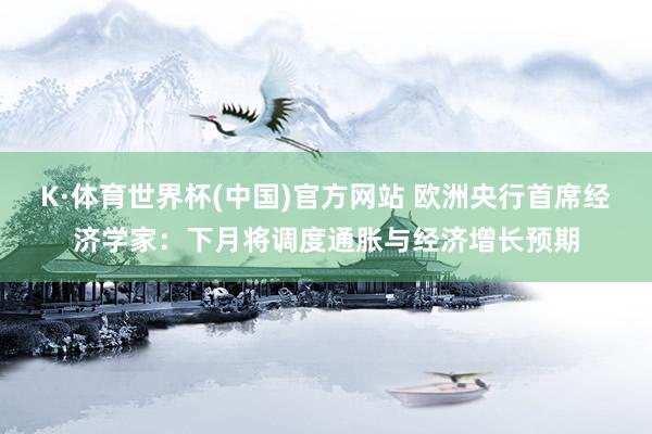 K·体育世界杯(中国)官方网站 欧洲央行首席经济学家：下月将调度通胀与经济增长预期