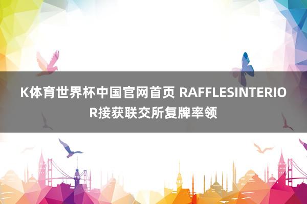 K体育世界杯中国官网首页 RAFFLESINTERIOR接获联交所复牌率领